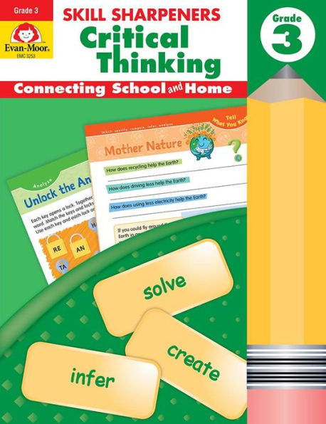 Skill Sharpeners Critical Thinking, Grade 3
