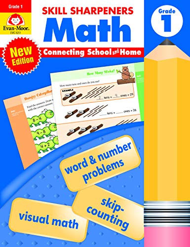 Skill Sharpeners: Math, Grade 1