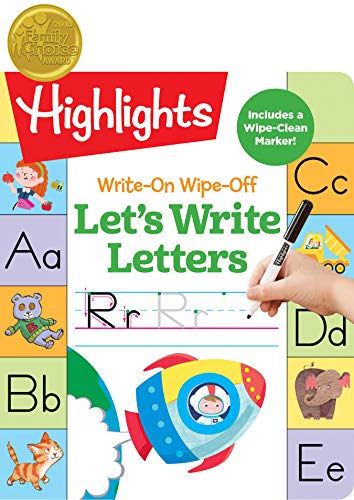 Write-On Wipe-Off Let's Write Letters (Highlights?äó Write-On Wipe-Off Fun To Learn Activity Books)