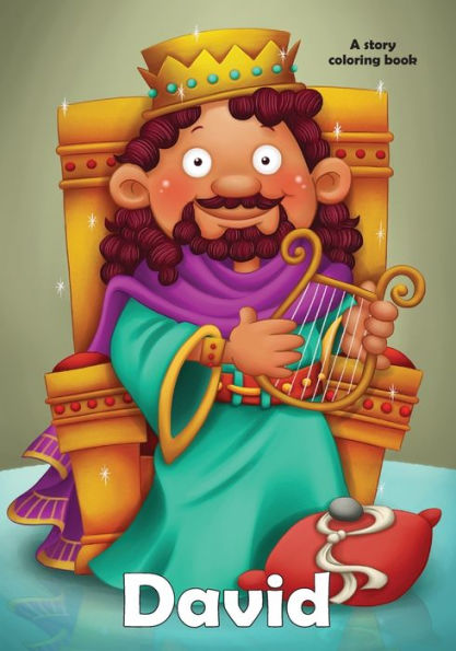 David Coloring Book: A Story Coloring Book