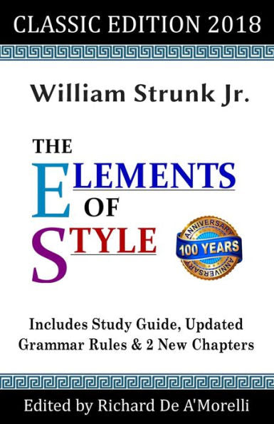 The Elements Of Style: Classic Edition (2018) - 9781643990033