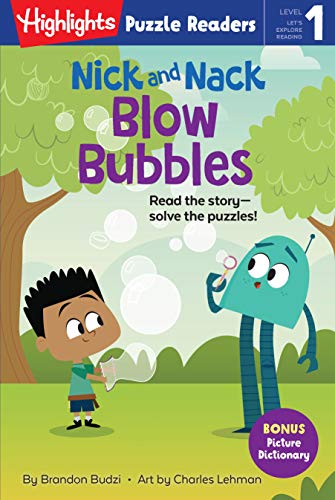 Nick And Nack Blow Bubbles (Highlights Puzzle Readers) - 9781644721940