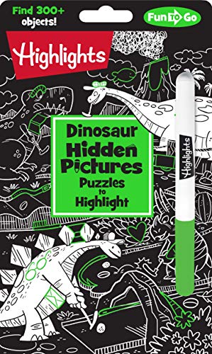 Dinosaur Hidden Pictures Puzzles To Highlight (Highlights Hidden Pictures Puzzles To Highlight Activity Books)