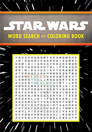 Star Wars: Word Search and Coloring Book