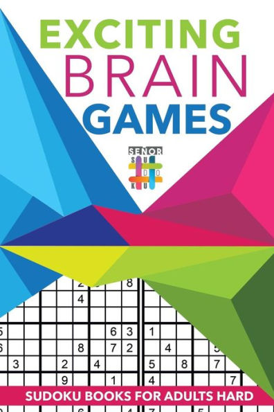 Exciting Brain Games | Sudoku Books For Adults Hard