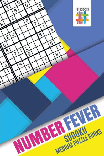 Number Fever | Sudoku Medium Puzzle Books