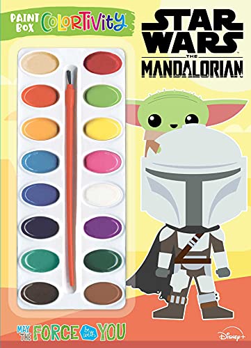 Star Wars The Mandalorian: May The Force Be With You: Paint Box Colortivity
