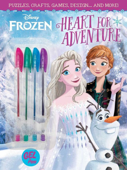 Disney Frozen: Heart for Adventure: With 4 Gel Pens (Coloring and Activity with Gel Pens)
