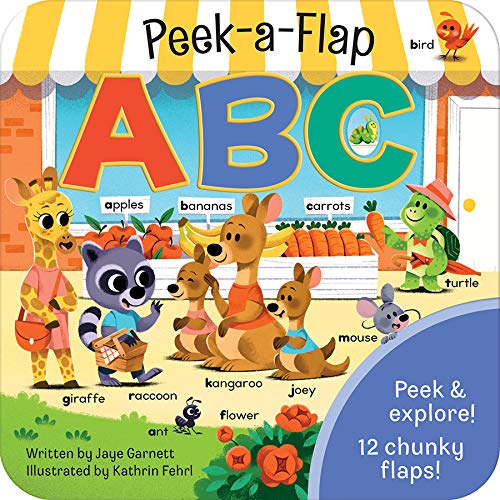Abc (Peek-A-Flap Children's Interactive Lift-A-Flap Board Book)