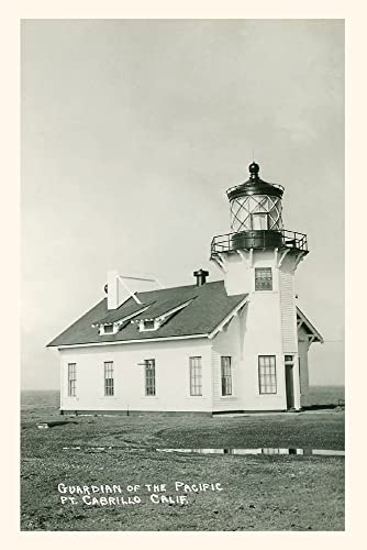 Vintage Journal Cabrillo Lighthouse, San Diego (Pocket Sized