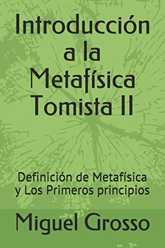 Introducci??n a la Metaf?ísica Tomista II: Definici??n de Metaf?ísica y Los Primeros principios (El pensamiento metaf?ísico de Santo Tomas) (Spanish Edition)
