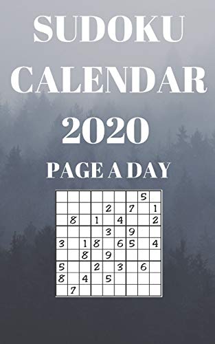 Sudoku Calendar 2020 Page A Day: Sudoku Printable With Answers