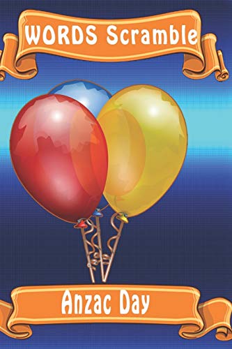 word scramble Anzac Day: Word scramble game is one of the fun word search games for kids to play at your next cool kids party