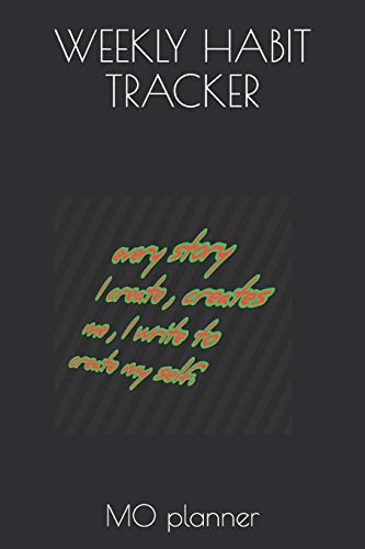 Weekly Habit Tracker - 9781653201785