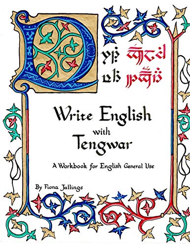 Write English with Tengwar: A Workbook for English General Use (Write Like an Elf) (Paperback)