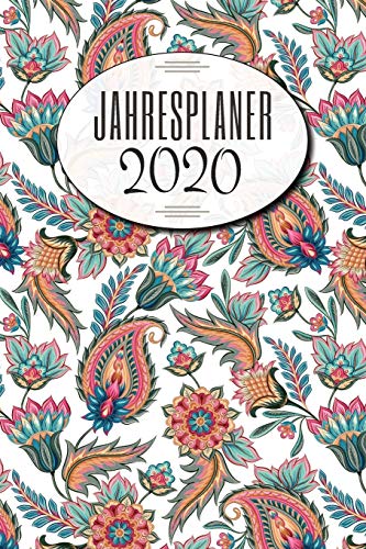 Jahresplaner 2020: Ihr Jahresplaner f?r 2020 - Mit To-Do-Checklisten, Ferien und Feiertagen - Telefonbuch - Wochenplaner, Terminkalender mit Extras f?r das Jahr 2020 (German Edition)