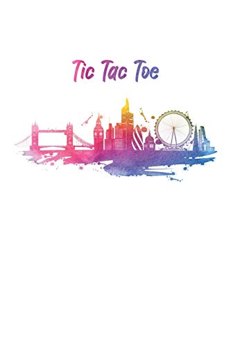 Reisespiel - Tic Tac Toe: 120 Seiten - 6 x 9 Zoll (15,24 x 22,86 cm) (German Edition)