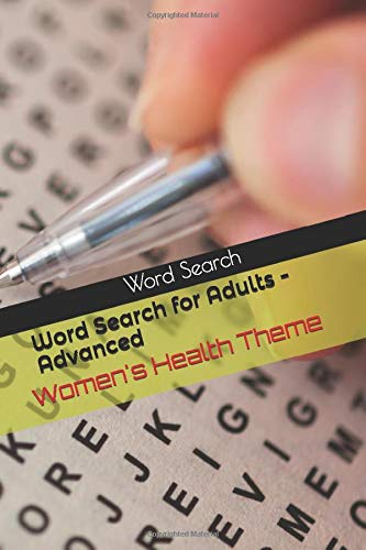 Word Search for Adults - Advanced: Women's Health Theme