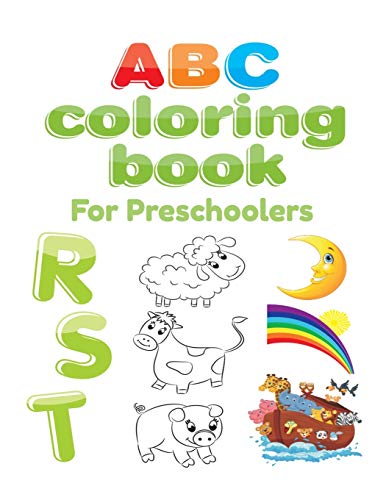 ABC Coloring Book For Preschoolers: Big Preschool Workbook abc coloring book for kids, Ages 3 - 5, Colors, Shapes, Numbers 1-10, Alphabet, Pre-Writing, Pre-Reading, Phonics, - 9781658849326