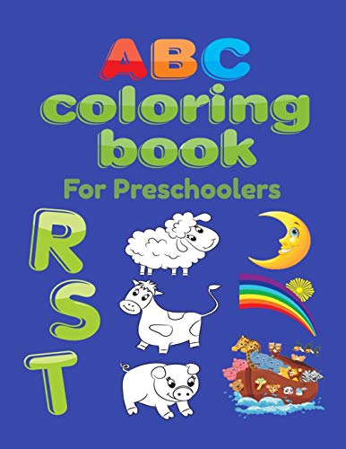 ABC Coloring Book For Preschoolers: Big Preschool Workbook abc coloring book for kids, Ages 3 - 5, Colors, Shapes, Numbers 1-10, Alphabet, Pre-Writing, Pre-Reading, Phonics, - 9781658853033