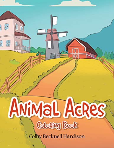 Animal Acres: Coloring Book