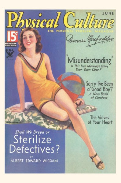 Vintage Journal Cover Of Physical Culture