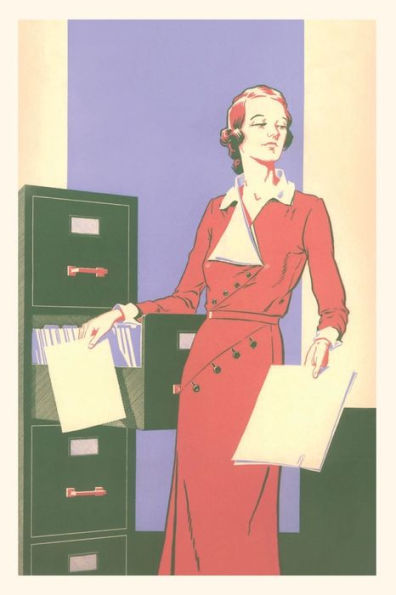 Vintage Journal Old Fashioned Secretary