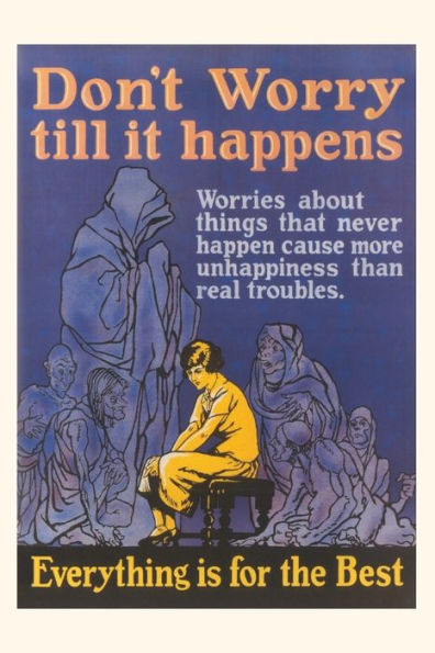 Vintage Journal Don't Worry Till It Happens