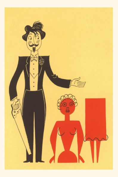 Vintage Journal Magician And Sawn Woman
