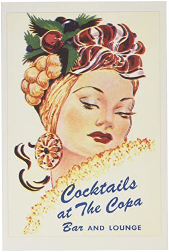 Vintage Journal Cocktails At The Copa, Latin Bombshell, Graphics (Pocket Sized