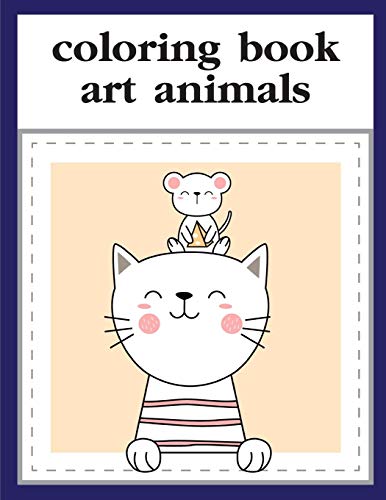 Coloring Book Art Animals: Coloring Pages,Christmas Book For Kids And Children (Holy Night)