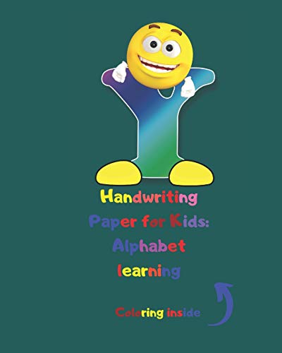 Handwriting Paper For Kids: Alphabet Learning: Cursive Writing Books For Kids.Handwriting Practice Paper:3-Line And Checkered Writing Sheets For ... And Kindergarten Children(Ages 2-4,3-5) - 9781670325136