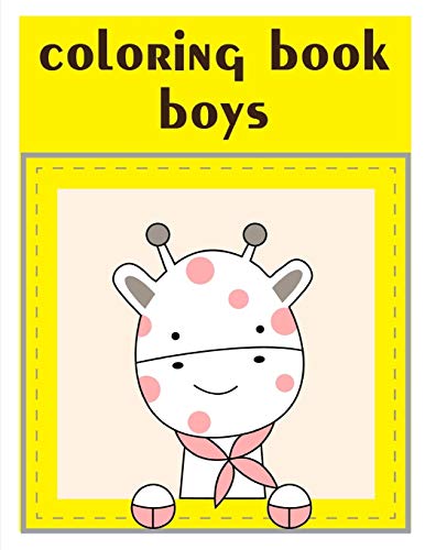 Coloring Book Boys: Cute Christmas Animals And Funny Activity For Kids (Perfect Gift For Kids)