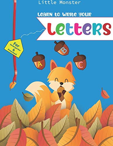 Alphabet Trace The Letters: Alphabet Handwriting Practice Workbook For For Preschoolers, Kids Age 3-5 & Kindergarden, Workbook With Sight Words For Pre K, Abc Print Handwriting Book - 9781670899248