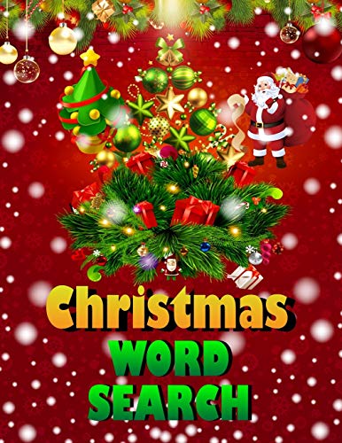 Christmas Word Search.: Easy Large Print Puzzle Book For Adults , Kids & Everyone For The 25 Days Of Christmas. - 9781671662346