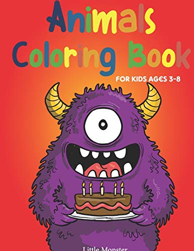 Animals colouring books: For kids & toddlers - activity books for preschooler - coloring book for Boys, Girls, Fun, ... book for kids ages 2-4 4-8| Santa Claus edition| Christmas gift