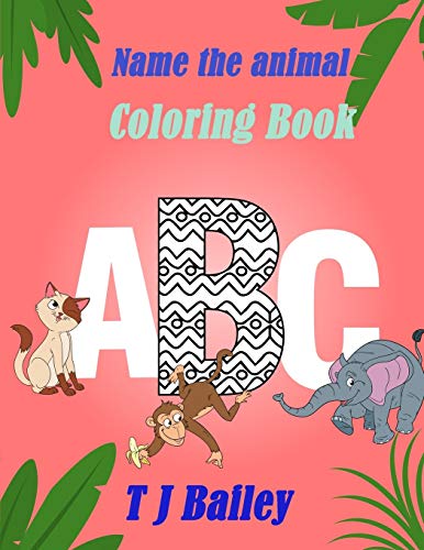 Name The Animal Coloring Book