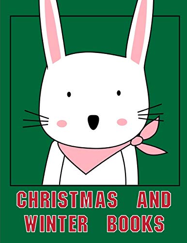 Christmas And Winter Books: Coloring Book For Adults Stress Relieving Designs (Cool Animals)