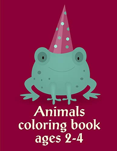 Animals Coloring Book Ages 2-4: Creative Haven Christmas Inspirations Coloring Book (Sport Kids)
