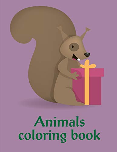 Animals Coloring Book: Christmas Books For Toddlers,Kids And Adults (Sport Kids)