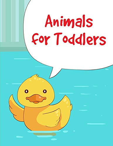 Animals For Toddlers: Super Cute Kawaii Animals Coloring Pages (American Animals)