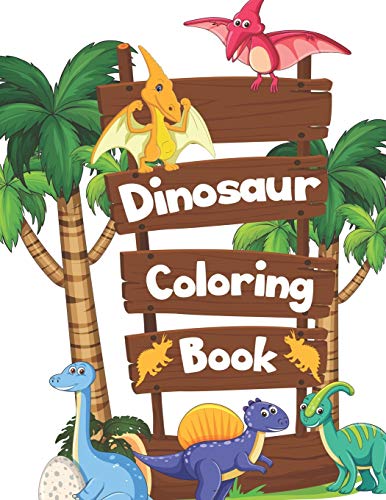 Dinosaur Coloring Book: Great Gift For Boys & Girls - 9781674415406