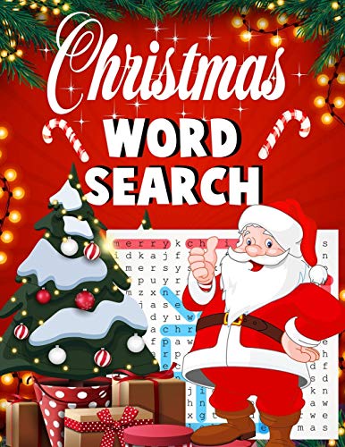 Christmas Word Search.: Easy Large Print Word Search Puzzle Book For Adults , Kids & Everyone For The 25 Days Of Christmas. - 9781674687490