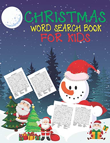 Christmas Word Search Book For Kids: 30 Easy Large Print Word Find Puzzles For Kids: Jumbo Word Search Puzzle Book (8.5"X11") With Fun Themes! (Word ... ... Regular Christmas Coloring Sheets Inside - 9781674712710