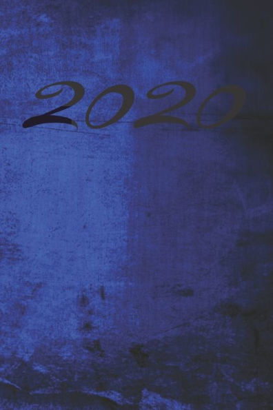 Grand Fantasy Designs: 2020 Kalligrafie Blau - Tagesplaner 15,24 X 22,86 (German Edition) - 9781675834947