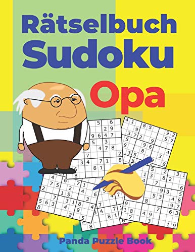 Rätselbuch Sudoku Opa: Logikspiele Für Erwachsene (German Edition)