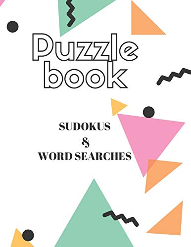Puzzle Book: Word Search & Sudoku, Game, For Children And Adults, 36 Pages