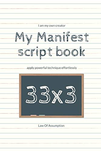 My Manifest script book 33x3