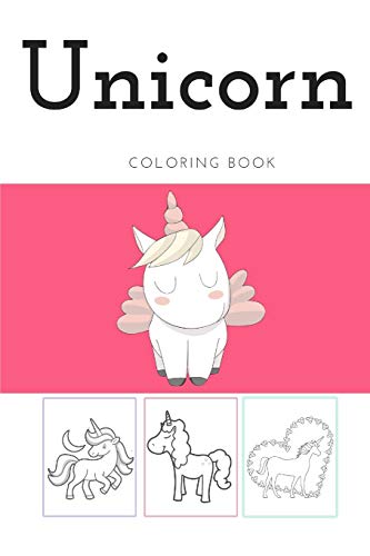 Unicorn Coloring Book: For Kids (4-8) with fun and inspiring Unicorns
