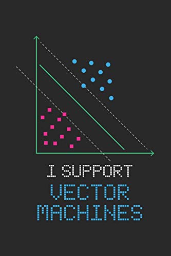 I Support Vector Machine: 120 Pages I 6X9 I Dot Grid